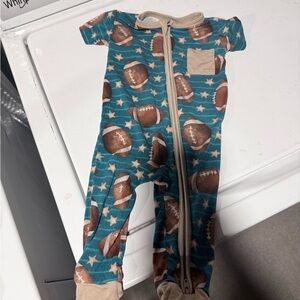 Birdie Bean short sleeve bamboo romper